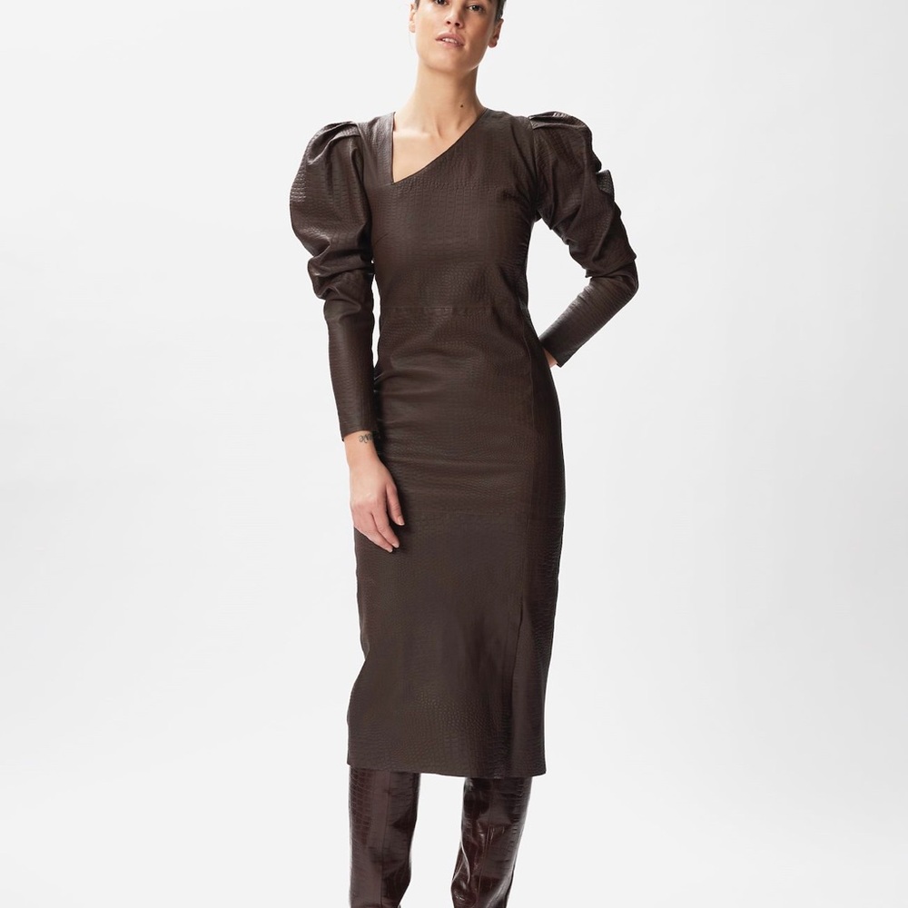 Gestuz KARIGZ LEATHERDRESS NWT
